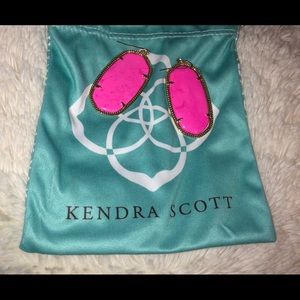 Kendra Scott- danielle gold drop earrings